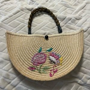 Chateau Straw Purse